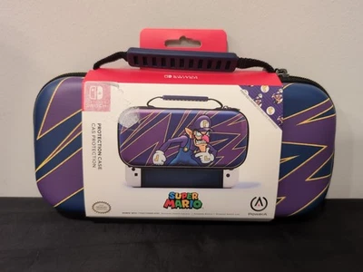 PowerA Super Mario Waluigi Nintendo Switch Protective Carrying Case – New - Image 1 of 2