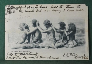 INDIA portada foto postal 1905 a NORUEGA (W47) - Imagen 1 de 2