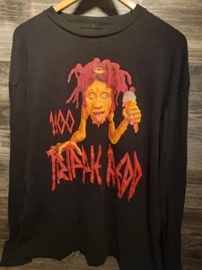Trippie Redd Shirt Mens Xl Long Sleeve Black 1400 Lifes A Trip Rap Tee - Picture 1 of 5