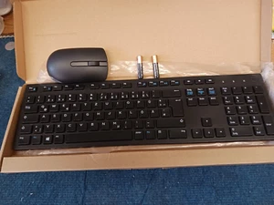 Dell Wireless Keyboard and Mouse WK636P German language layout NEW - Picture 1 of 1