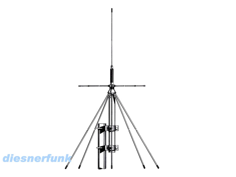 Albrecht Allband 170cm Funkscanner-Stationsantenne (61700)