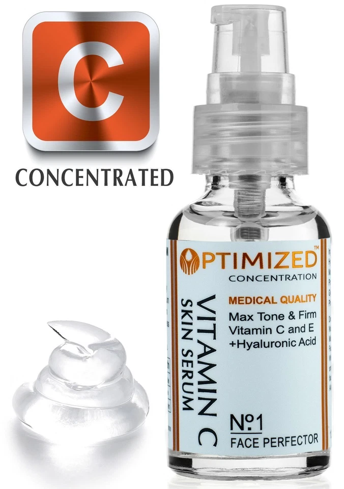 #1 BEST Anti Aging Vitamin C Serum with Vitamin E and Hyaluronic Acid - Image 1 of 4