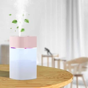 Small Humidifier, Mini Humidifier for Plant, 400Ml Cool Mist Humidifiers for Bed - Picture 1 of 1
