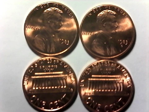 1983 P&D lincoln penny uncirulated Cover