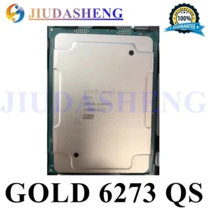 INTEL Gold 6273 QS Version CPU 2.2G 26 core 52 thread lga-3647 CPU Processor - Picture 1 of 1