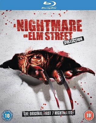 Nightmare on Elm Street Film 1-7 Blu Ray Complete Part 1 2 3 4 5 6 7 Movie New - Image 1 of 2