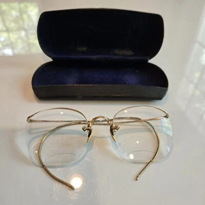 Gafas de Colección Media Borde AO 1/10 12K GF Gafas SOLO MARCOS Ver Medidas  Foto 1 de 4