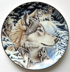 Plato coleccionable "Night Gazes" - Bradford Exchange (Ventana al alma #7) - Imagen 1 de 3