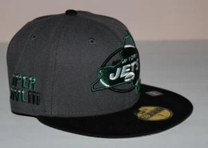 NEW YORK JETS Super Bowl III NEW ERA 59FIFTY Fitted Hat Cap Size 7 STATE *1G - Picture 1 of 8