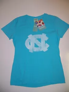 NWT Licensed North Carolina Tar Heels Women's Short Sleeve T shirt Medium New - Picture 1 of 2