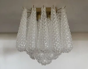 Murano ceiling lamp - 32 clear - Picture 1 of 14