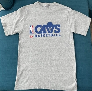 VTG 80s 90s NBA CLEVELAND CAVALIERS CAVS T-SHIRT MacGregor Small Medium No Tag - Picture 1 of 8