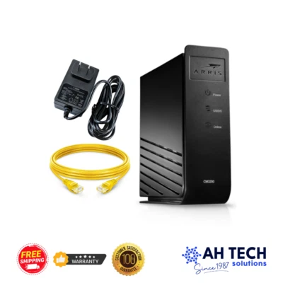 LOTx10 ARRIS CM3200A Gigabit Cable Modem DOCSIS 3.0, 32x8, Free Shipping - Image 1 of 4