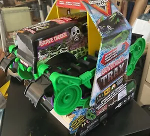 Monster Jam Grave Digger Trax All-Terrain Remote Control Vehicle - Picture 1 of 8