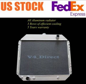 3 ROW RADIATOR For 1966-1979 Ford F-Series F100 F150 F250 F350 78-79 Bronco 400 - Bild 1 von 6