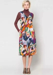 Excellent Condition Gorman x Megan Grant “Shadow Garden” Midi Dress Sz 8 Small - Picture 1 of 13