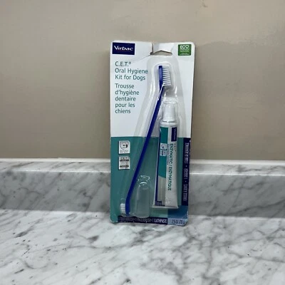 Virbac C.E.T. Oral Hygiene Kit for Cats and Dogs Toothpaste | 3 Piece Set | New! - Image 1 of 3