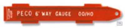 SL-36 OO/HO Scale 6ft Way Gauge (messet auch Bahnsteighöhe) Peco