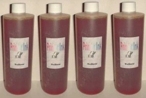 64 oz bulk Yellow ink refill any printer HP Lex Dell Ep - Afbeelding 1 van 1