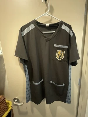 Las Vegas Golden Knights Scrub Top - Image 1 of 2