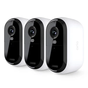 Arlo VMC3350-100NAR Essential 2nd Gen 2K, 3-cam, White - Certified Refurbished - Picture 1 of 6