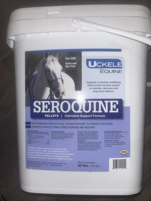 Uckele by SmartEquine Seroquine Pellets | Seroquine Horse Calming Supplement ...