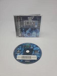 WWF SmackDown PlayStation PS1 Completo Con Manual Y Tarjeta Reg Probada - Imagen 1 de 9