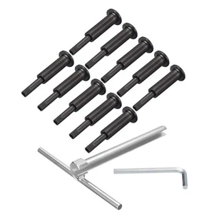 20Pack Black Invisible Cable Railing Kit for 2"x2" Wood/Metal Deck Post - Picture 1 of 6