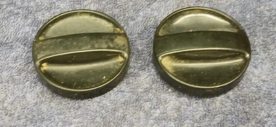 1960-63 AMC Rambler Rebel ~ Pair Radio Volume/Tuning Control Knobs ~ 3466092 - Image 1 of 3