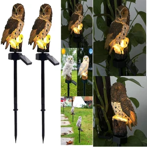 Solarbeleuchtete Eule | Automatische Nachttischlampe - Bild 1 von 10