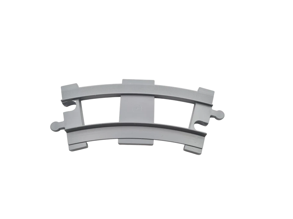 Lego® train Duplo GRIS (LBG) chemin de fer voie ferrée courbe (courte) - Photo 1/1