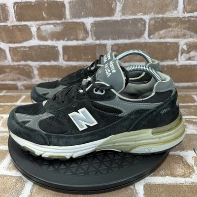 New Balance 993 WR993BK Running Shoes Black Women’s Size 9 ** SEE NOTES** - Image 1 of 4