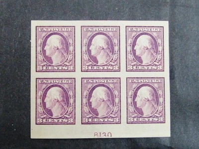 nystamps US Washington Plate Block Stamp # 483 Mint OG NH $200         N14x2706 - Image 1 of 2