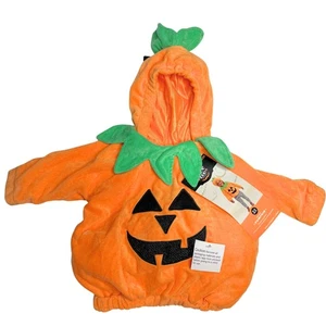 Target Hyde & Eek Boutique Infant Halloween Pumpkin Costume Size 0-6 Months - Picture 1 of 9