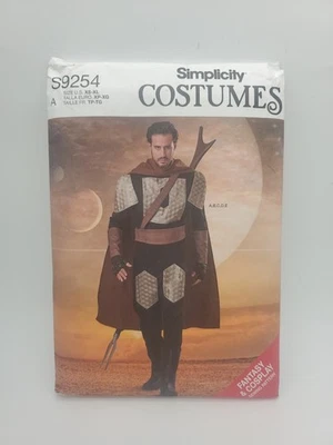 Simplicity 9254 Space / Mandalorian Bounty Hunter Pattern Men's XS-XL 30-48 UC - Image 1 of 4