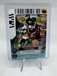 Power Rangers Guardians of Justice holo 2-006 Tiger Drill Megazord - Picture 1 of 3