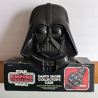 EXCELLENT Vintage 1980 Star Wars Darth Vader Action Figure Collectors Carry Case - Image 1 of 4