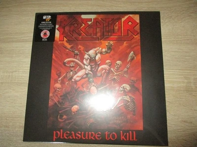 Kreator – Pleasure To Kill Splater Vinyl Neu und OVP  LP - Bild 1 von 2