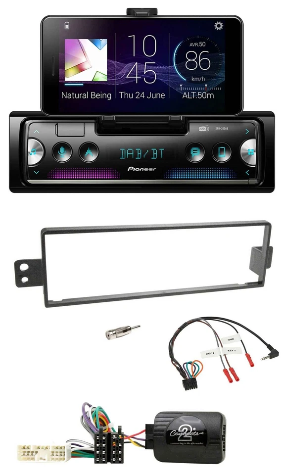 Pioneer USB Lenkrad Bluetooth DAB Autoradio für SsangYong Rexton 2003-2006 ohne - Bild 1 von 4