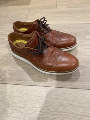 Cole Haan Wing Tip Zapatillas Zapatos de Vestir Hombres Talla 8.5 Foto 1 de 4