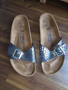 Birkenstock Schuhe One Buckle Beautiful Mermaid Iridescent Größe 9 - Bild 1 von 4