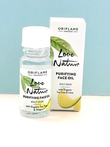 Oriflame LOVE NATURE Purifying Face Oil with Organic Tea Tree & Lime 10ml - Bild 1 von 1