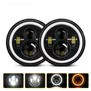 7 Inch 300W Led Car Motorcycle Jeep Wrangler LJ TJ CJ JK Headlight DRL 12V/24V - Picture 1 of 16