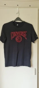 Distressed Black Converse Tshirt - Picture 1 of 4