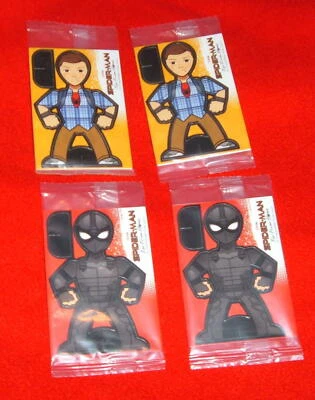 Kelloggs Cereal Spider Man Far From Home Lot of 4 Cards Marvel 2019 NEW - Image 1 of 2