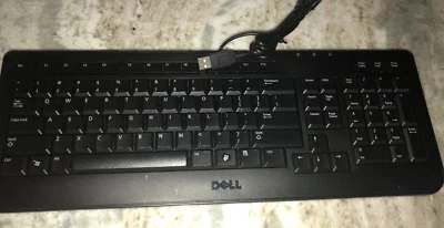 Genuine Dell SK-8185 Keyboard Ergonomic Black USB-SHIPS N 24 HOURS - Image 1 of 3