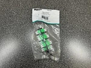 Panduit FAP6WAGDLCZ Compatible 12 Port LC SM APC OS1 / OS2 Adapter plate - Picture 1 of 2
