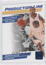 2010-11 Donruss Production Line Sapphire Die-Cut /49 Monta Ellis #77