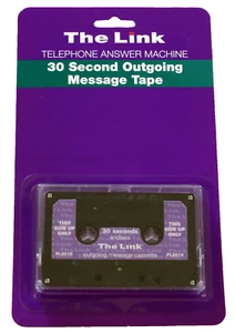 100 x cassette de cassette à boucle sans fin pour machine de réponse à message sortant Link 30 secondes - Photo 1/1