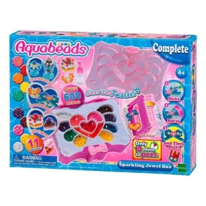 Aquabeads Sparkling Jewel Box - 600 Beads in 12 Colours Age 4+ Free Delivery - Picture 1 of 3